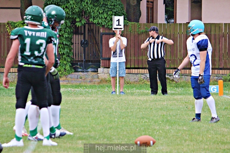 Futbol amerykański: Aviators Mielec - Tytani Lublin