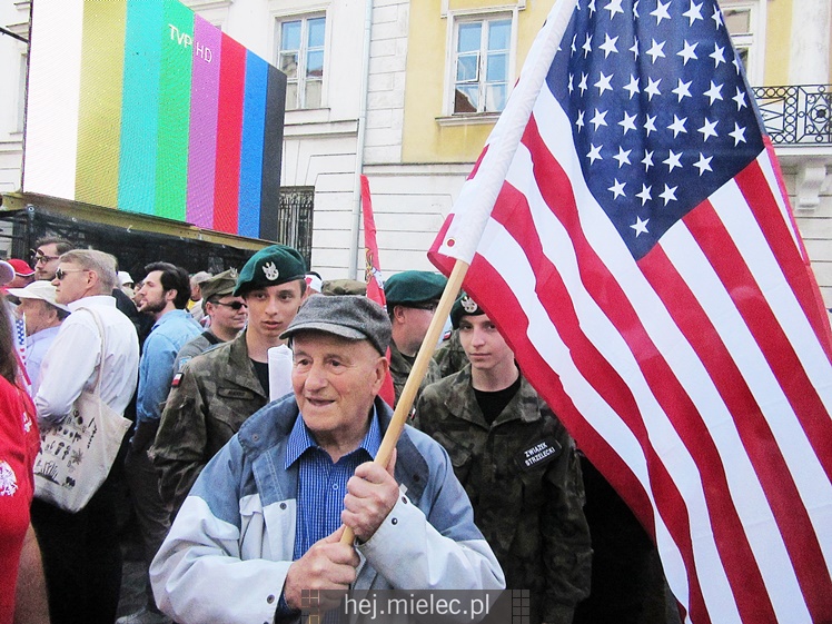 Mielecki PiS uczestniczył w wizycie prezydenta Trumpa w Warszawie