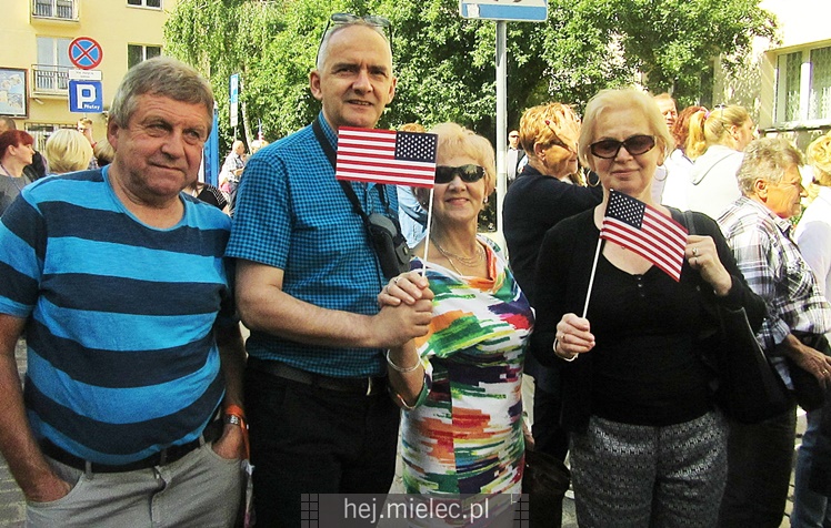 Mielecki PiS uczestniczył w wizycie prezydenta Trumpa w Warszawie