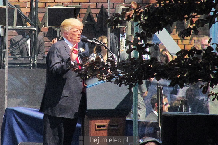 Mielecki PiS uczestniczył w wizycie prezydenta Trumpa w Warszawie