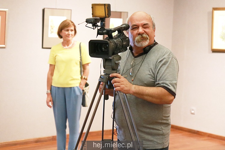 Wernisaż wystawy Stanisława Mityka w Galerii ESCEK