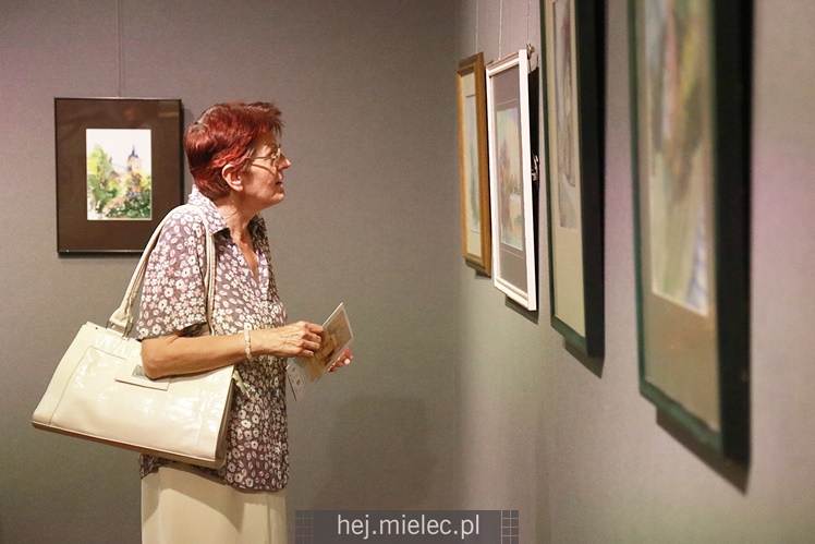 Wernisaż wystawy Stanisława Mityka w Galerii ESCEK