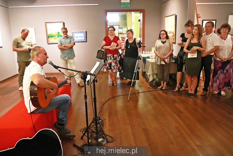 Wernisaż wystawy Stanisława Mityka w Galerii ESCEK
