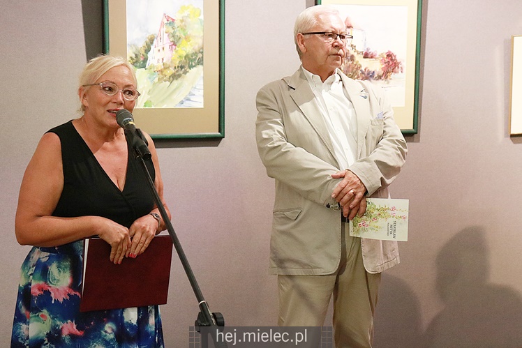 Wernisaż wystawy Stanisława Mityka w Galerii ESCEK