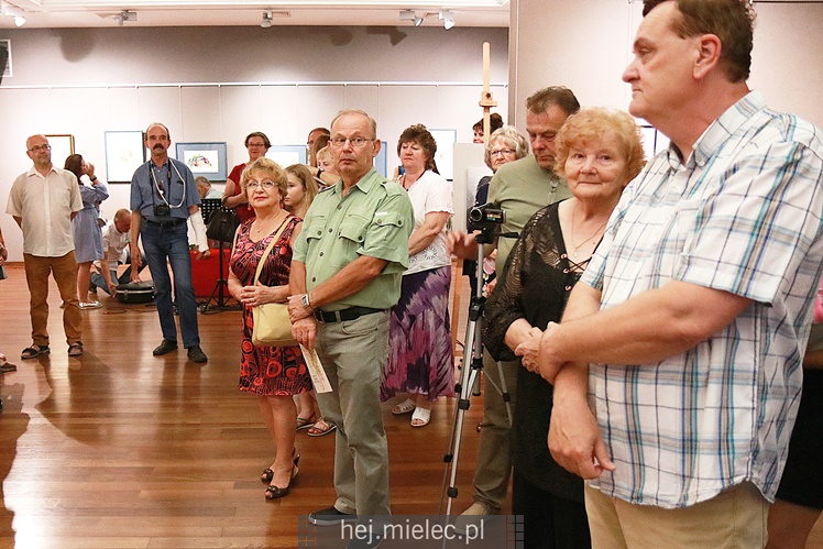 Wernisaż wystawy Stanisława Mityka w Galerii ESCEK