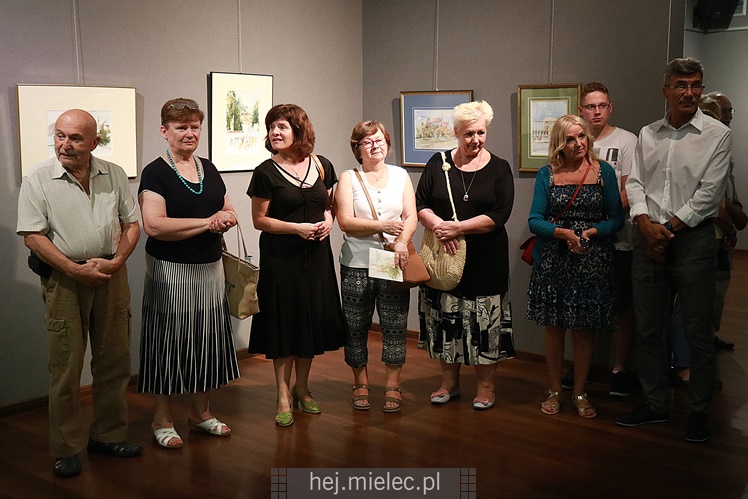 Wernisaż wystawy Stanisława Mityka w Galerii ESCEK
