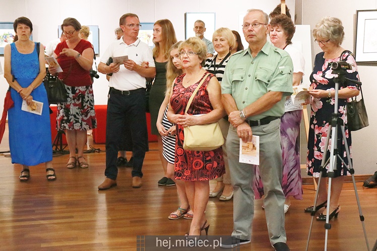 Wernisaż wystawy Stanisława Mityka w Galerii ESCEK
