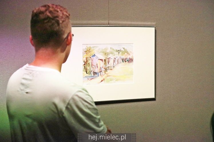 Wernisaż wystawy Stanisława Mityka w Galerii ESCEK