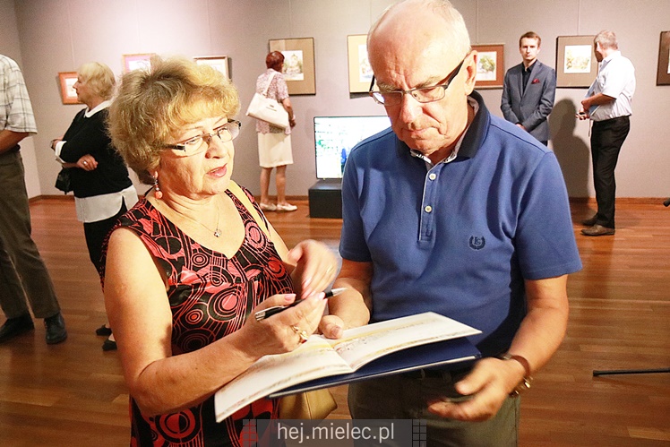 Wernisaż wystawy Stanisława Mityka w Galerii ESCEK