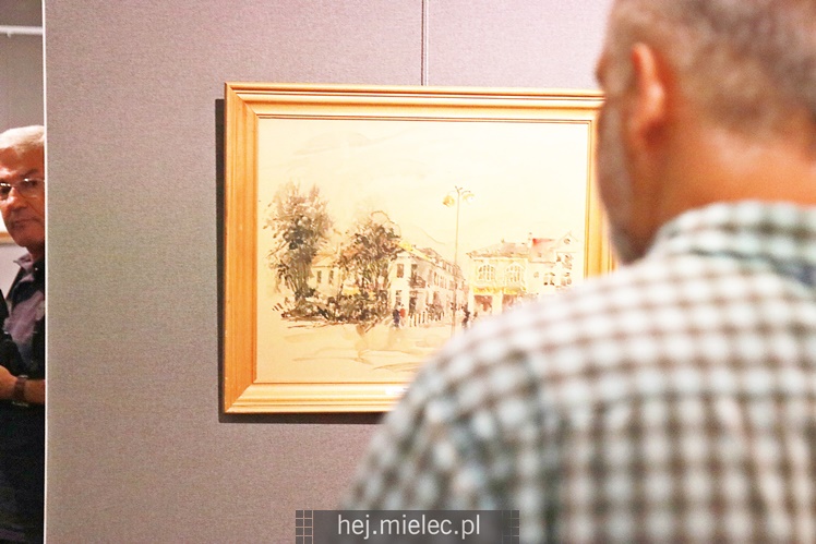 Wernisaż wystawy Stanisława Mityka w Galerii ESCEK