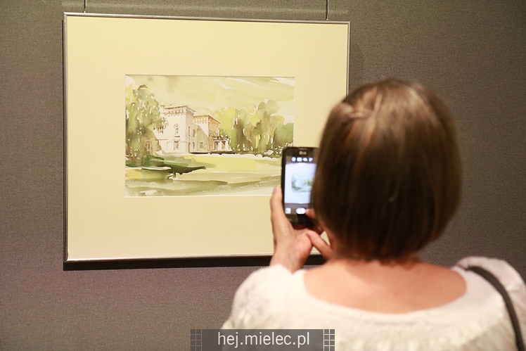 Wernisaż wystawy Stanisława Mityka w Galerii ESCEK