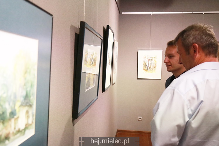 Wernisaż wystawy Stanisława Mityka w Galerii ESCEK
