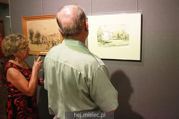 Wernisaż wystawy Stanisława Mityka w Galerii ESCEK