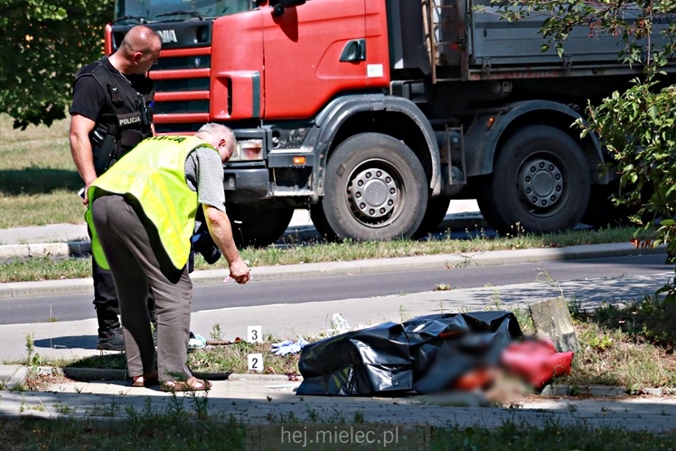 Zabójstwo w centrum Mielca. Obława za podejrzanym
