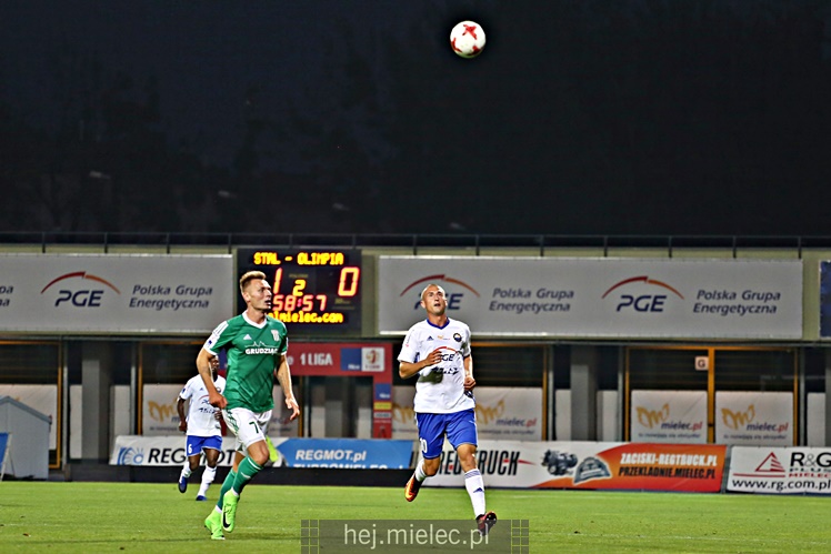 Nice 1 liga:  FKS STAL MIELEC - OLIMPIA GRUDZIĄDZ