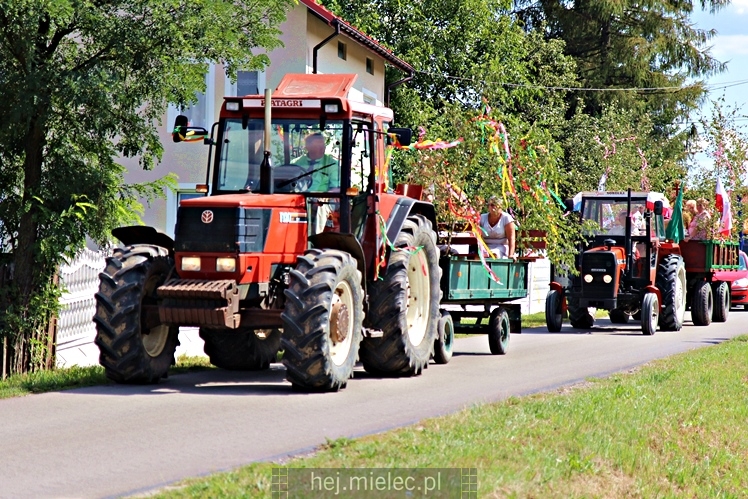 Dożynki gminy Padew Narodowa w miejscowości Pierzchne