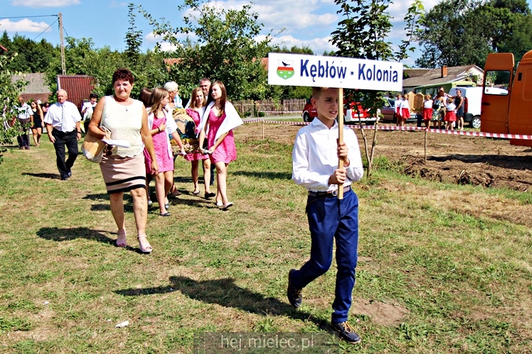 Dożynki gminy Padew Narodowa w miejscowości Pierzchne