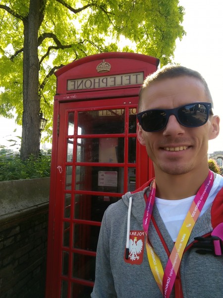 Rafał Augustyn na Mistrzostwach Świata w Londynie