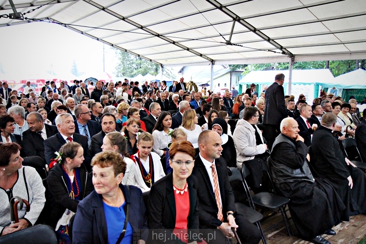Dożynki gminy Tuszów Narodowy w Ławnicy