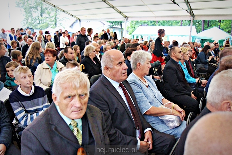 Dożynki gminy Tuszów Narodowy w Ławnicy