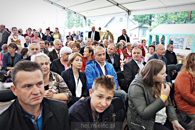 Dożynki gminy Tuszów Narodowy w Ławnicy