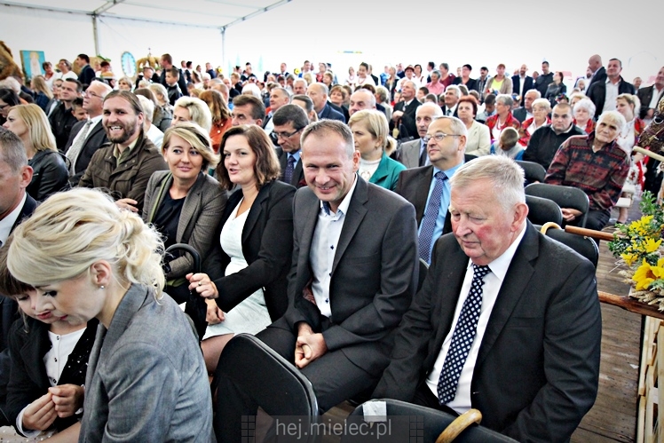 Dożynki gminy Tuszów Narodowy w Ławnicy