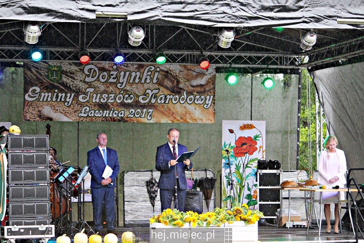 Dożynki gminy Tuszów Narodowy w Ławnicy