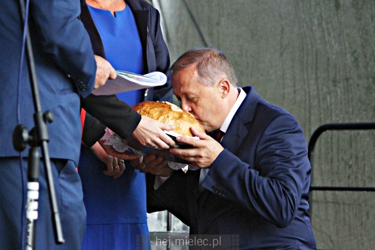 Dożynki gminy Tuszów Narodowy w Ławnicy