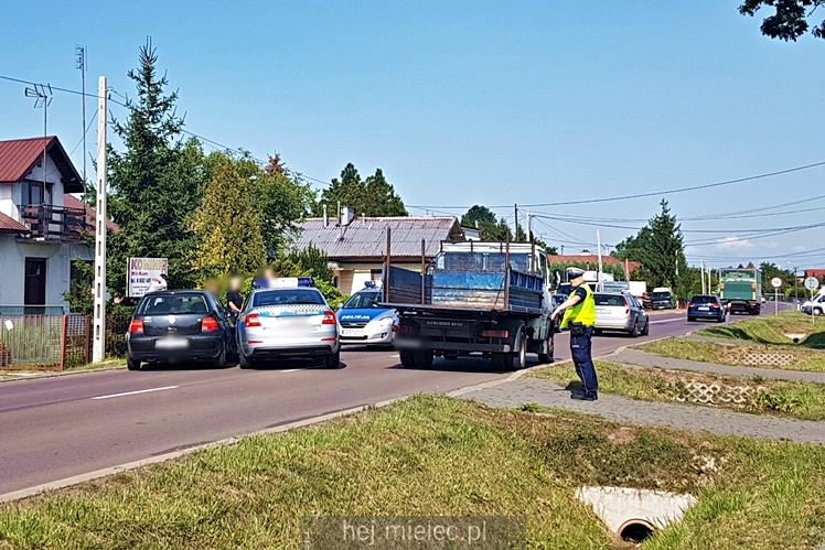 Kolizja z udziałem pojazdu straży miejskiej