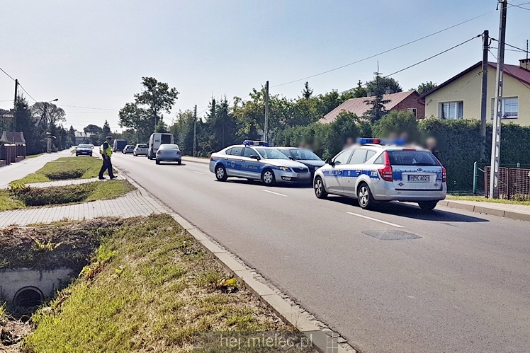 Kolizja z udziałem pojazdu straży miejskiej