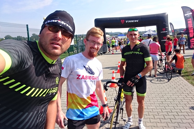 Mielczanie na drugim miejscu wymagającego Triathlon Kraśnik
