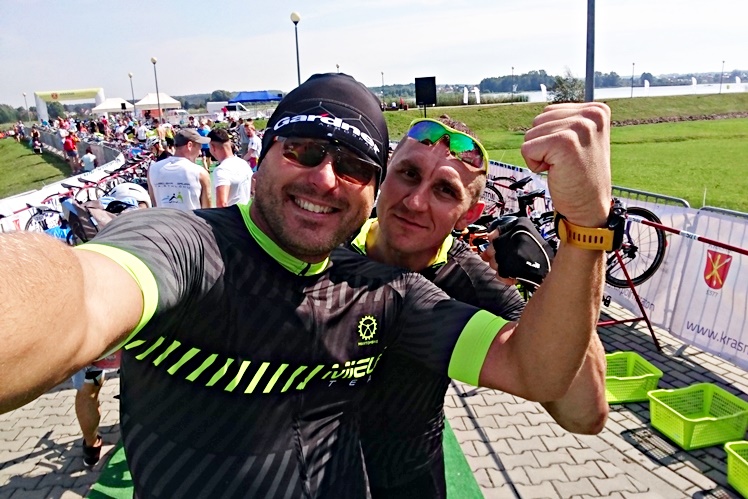 Mielczanie na drugim miejscu wymagającego Triathlon Kraśnik