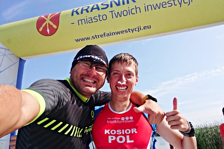 Mielczanie na drugim miejscu wymagającego Triathlon Kraśnik