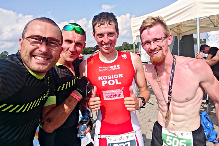 Mielczanie na drugim miejscu wymagającego Triathlon Kraśnik
