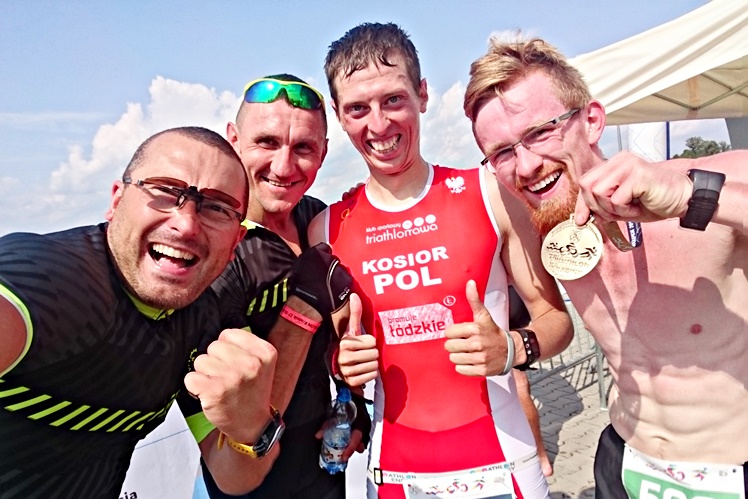 Mielczanie na drugim miejscu wymagającego Triathlon Kraśnik