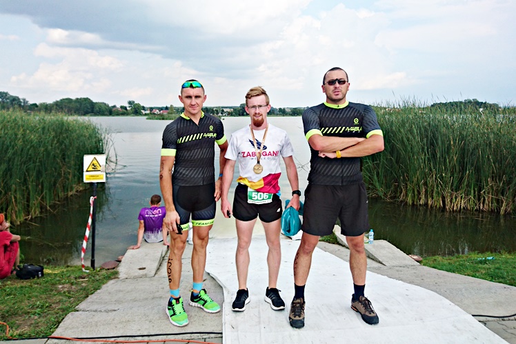 Mielczanie na drugim miejscu wymagającego Triathlon Kraśnik