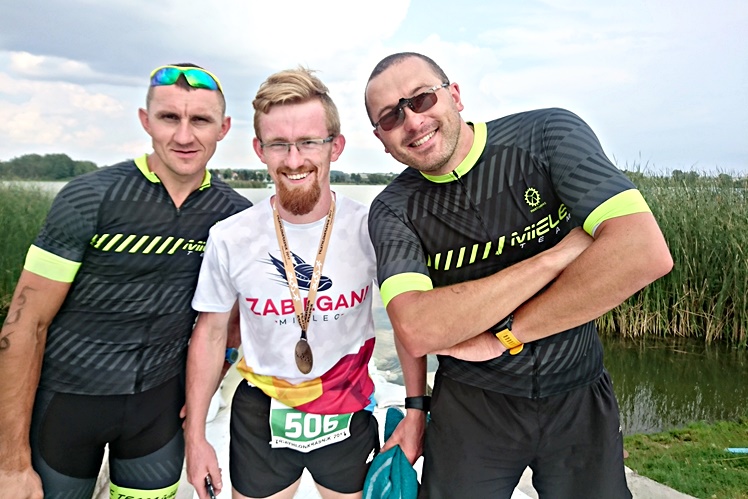 Mielczanie na drugim miejscu wymagającego Triathlon Kraśnik