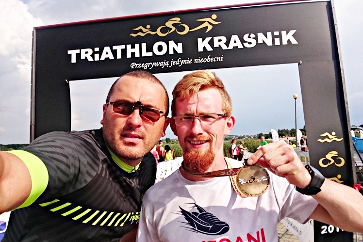 Mielczanie na drugim miejscu wymagającego Triathlon Kraśnik