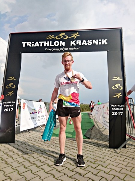 Mielczanie na drugim miejscu wymagającego Triathlon Kraśnik