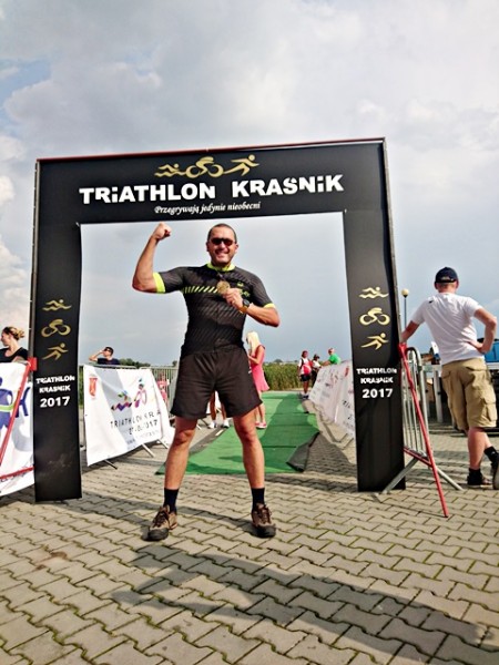Mielczanie na drugim miejscu wymagającego Triathlon Kraśnik
