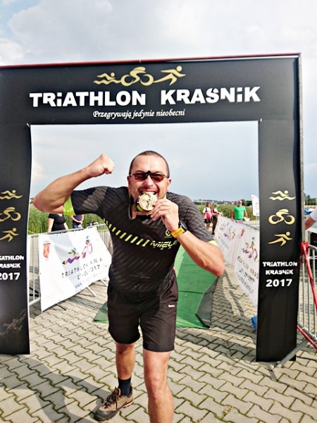Mielczanie na drugim miejscu wymagającego Triathlon Kraśnik