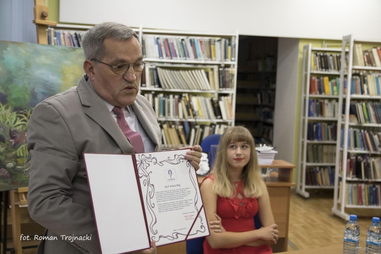 Promocja trzeciego tomiku Anity Róg ?Pisane ciszą?