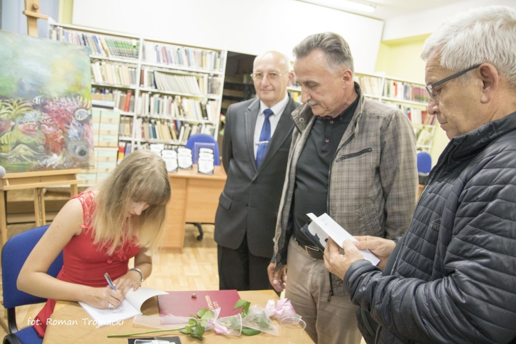 Promocja trzeciego tomiku Anity Róg ?Pisane ciszą?