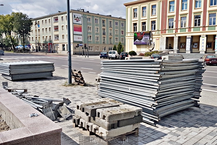 Remont Placu Armii Krajowej dobiega końca