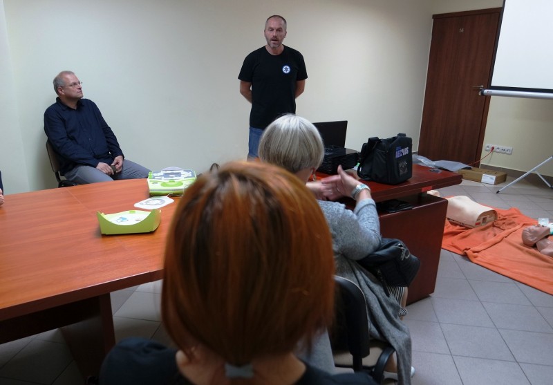 Kurs pierwszej pomocy w mieleckim pogotowiu