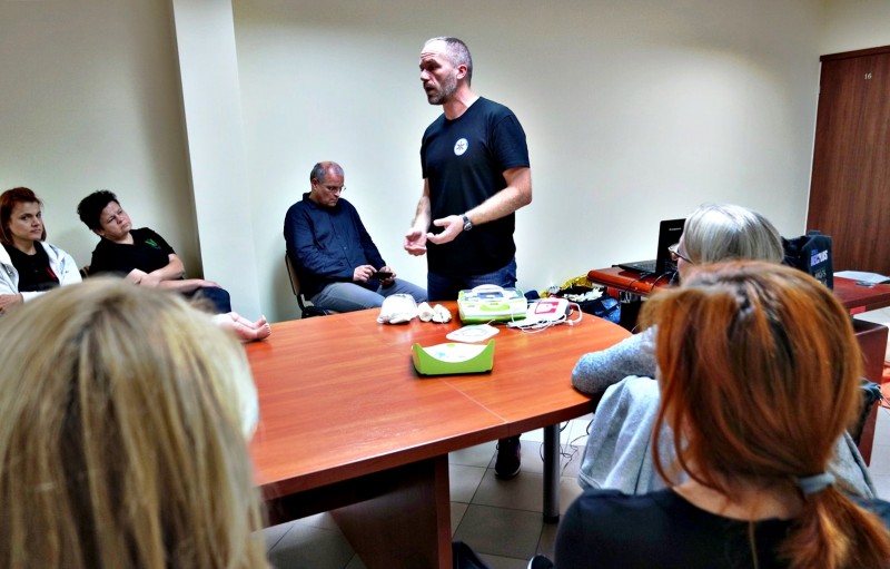 Kurs pierwszej pomocy w mieleckim pogotowiu
