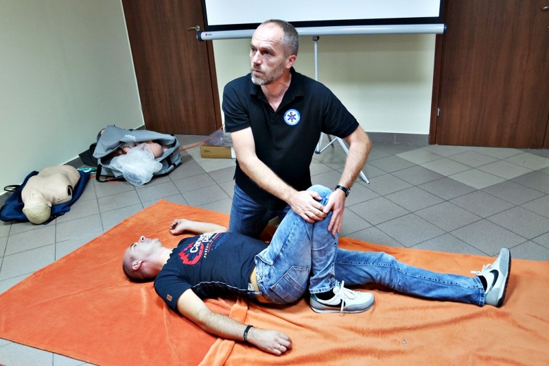 Kurs pierwszej pomocy w mieleckim pogotowiu