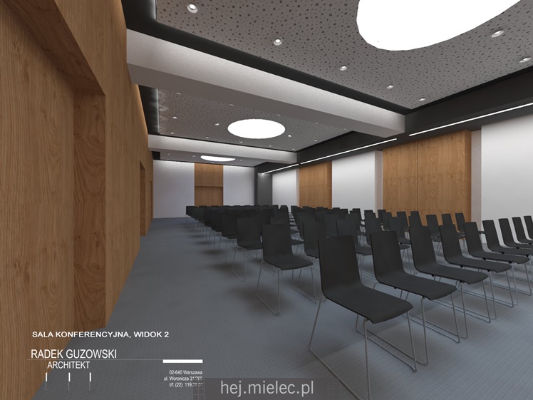 Wizualizacja nowej hali sportowej MOSiR Mielec