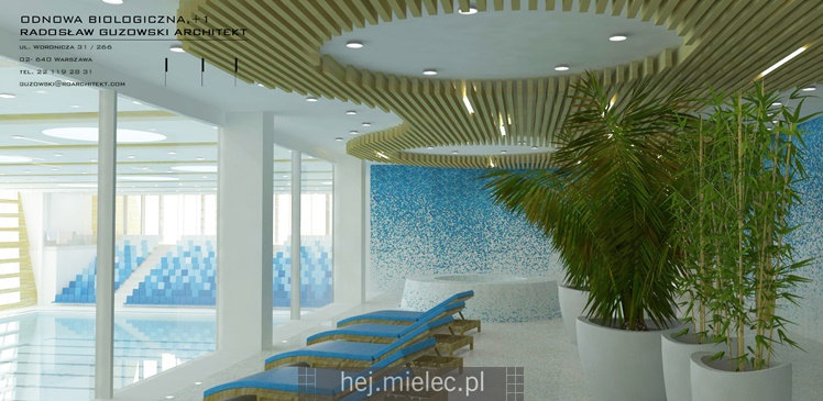Wizualizacja nowej hali sportowej MOSiR Mielec