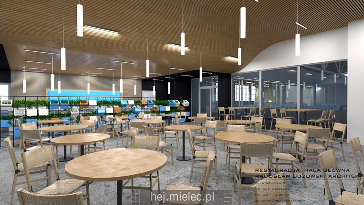 Wizualizacja nowej hali sportowej MOSiR Mielec